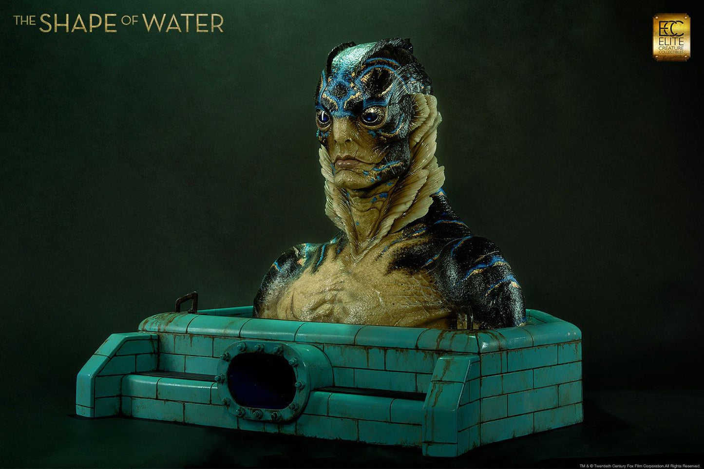 The Shape of Water Life-Size Bust Amphibian Man 71 cm