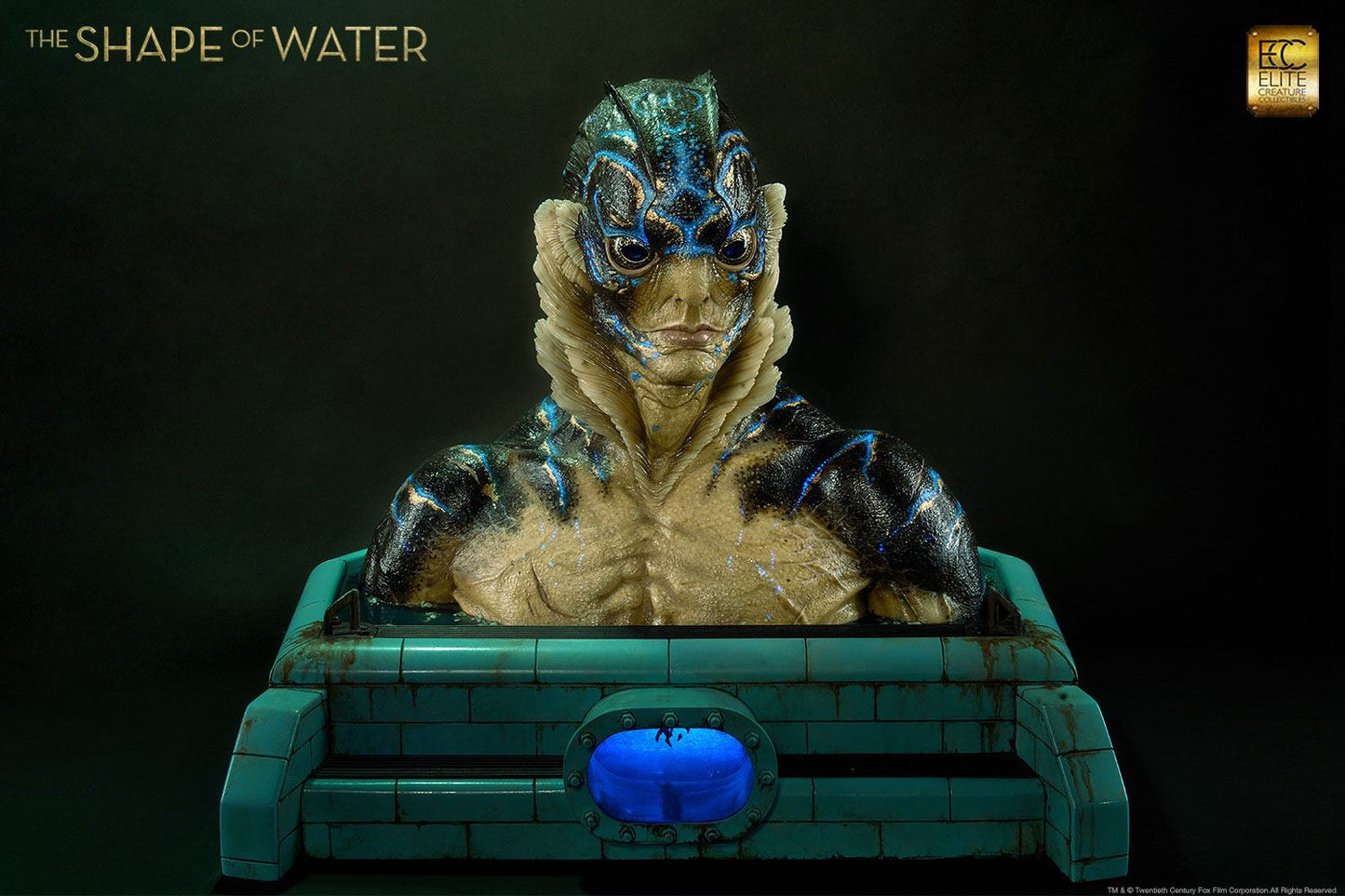 The Shape of Water Life-Size Bust Amphibian Man 71 cm