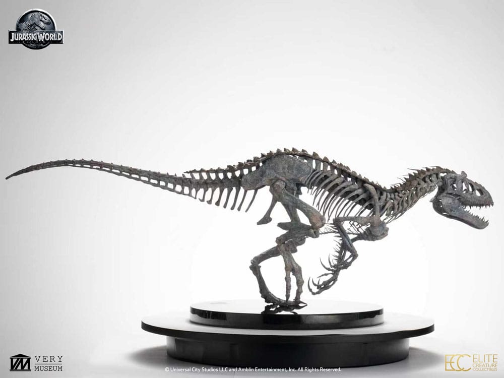 Jurassic World ECC Elite Creature Line Statue 1/12 Indominus Rex Skeleton Bronze 35 cm