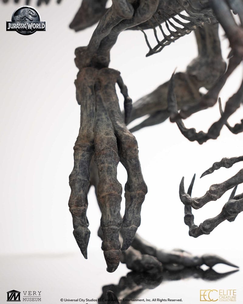 Jurassic World ECC Elite Creature Line Statue 1/12 Indominus Rex Skeleton Bronze 35 cm