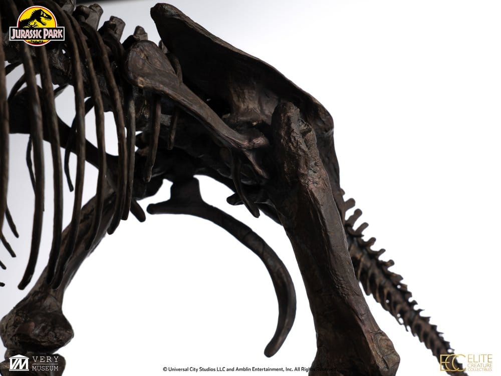 Jurassic World ECC Elite Creature Line Statue 1/12 Triceratops Fossil Skeleton Bronze 33 cm