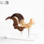 Jurassic Park ECC Elite Creature Line Statue Velociraptor Foot Claw and Fossil Claw Set 20 cm