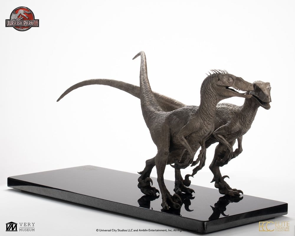Jurassic Park Statue 1/8 Pair of Velociraptors 30 cm