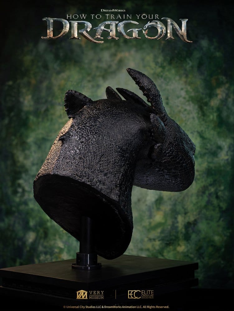 How to Train Your Dragon Life Size Bust Toothless 66 cm