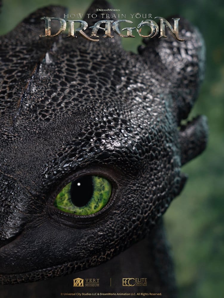 How to Train Your Dragon Life Size Bust Toothless 66 cm