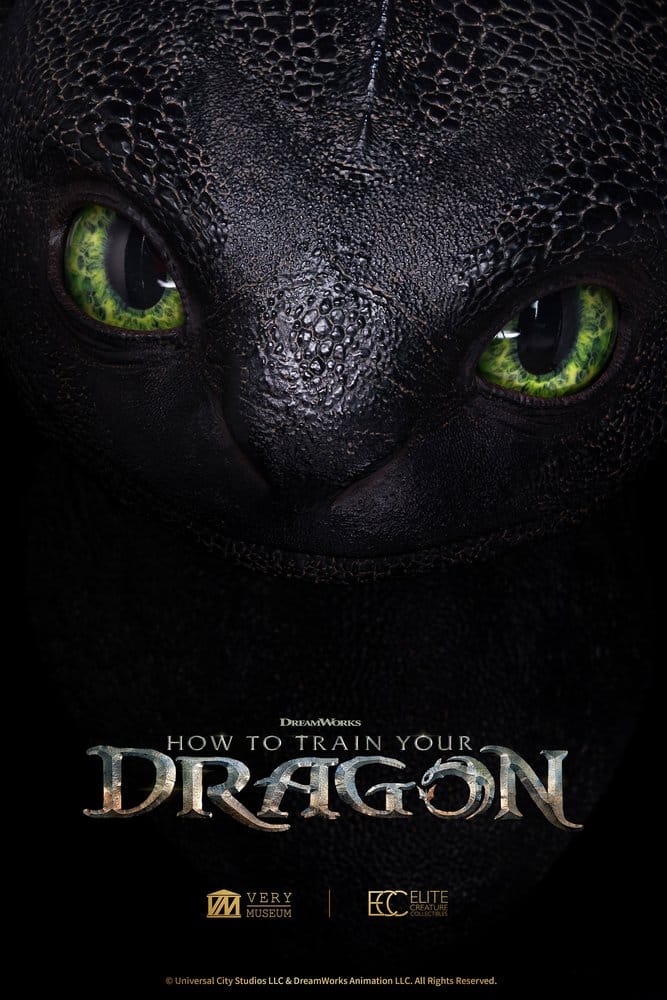 How to Train Your Dragon Life Size Bust Toothless 66 cm