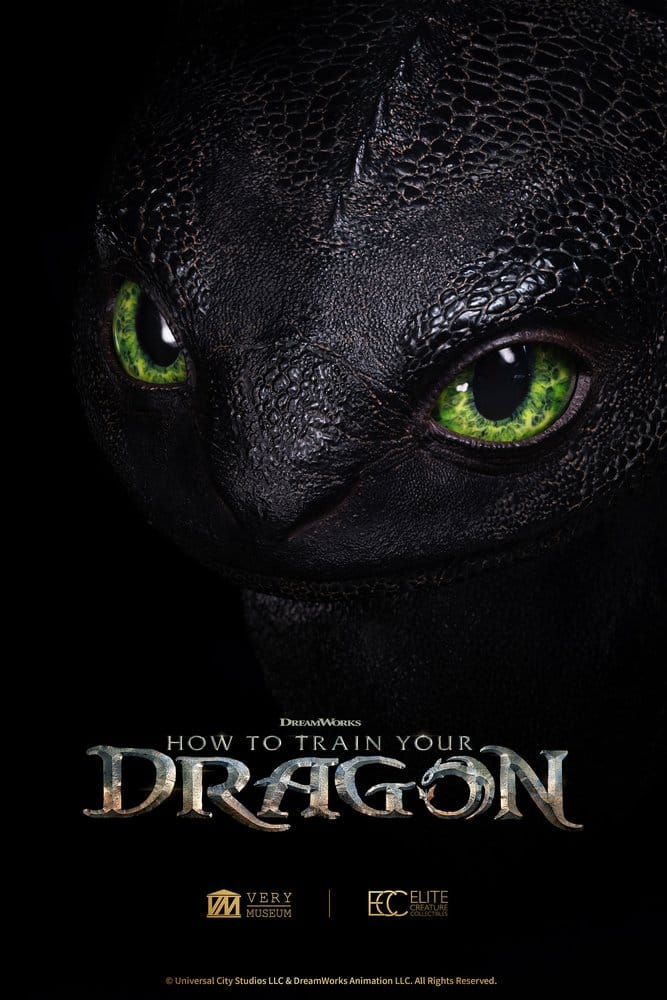 How to Train Your Dragon Life Size Bust Toothless 66 cm
