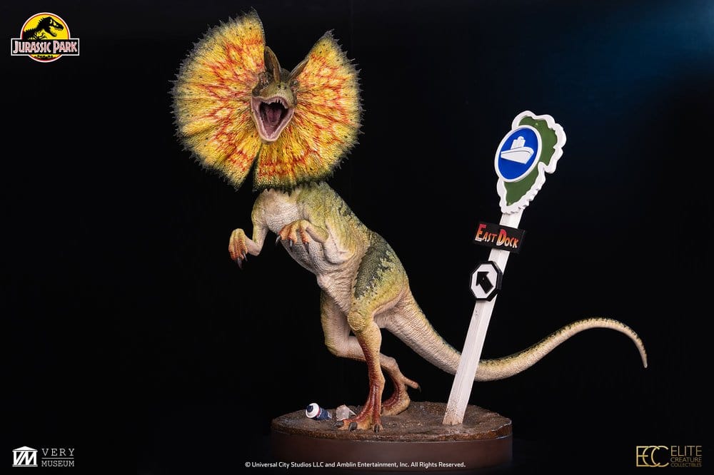 Jurassic Park Maquette 1/3 Dilophosaurus 62 cm