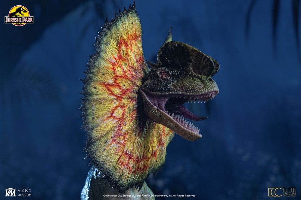 Jurassic Park Maquette 1/3 Dilophosaurus 62 cm