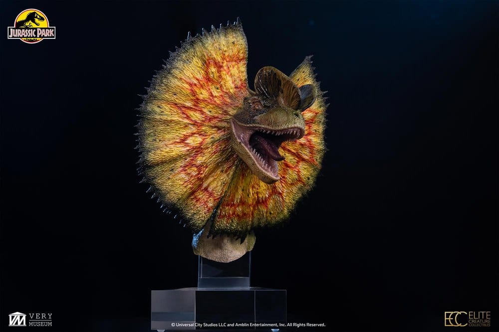 Jurassic Park Maquette 1/3 Dilophosaurus 62 cm