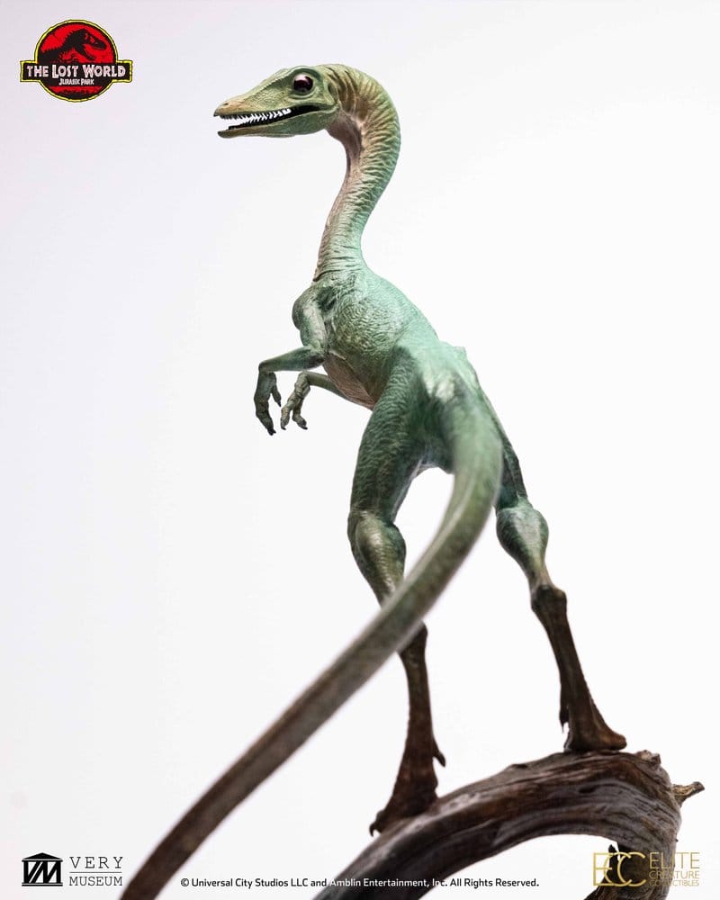 The Lost World: Jurassic Park Statue 2/3 Compsognathus Bronze 28 cm