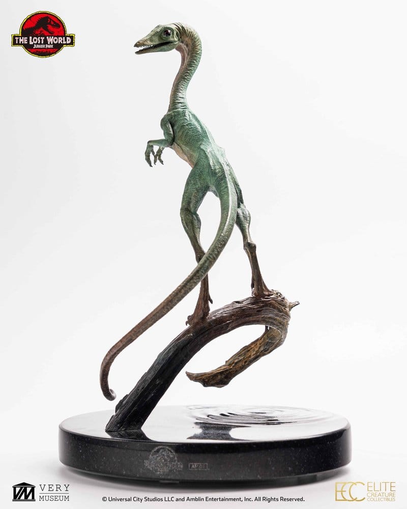 The Lost World: Jurassic Park Statue 2/3 Compsognathus Bronze 28 cm