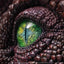 Jurassic Park III Replica Bust Spinosaurus Eye Prop (Reproduction) 39 cm