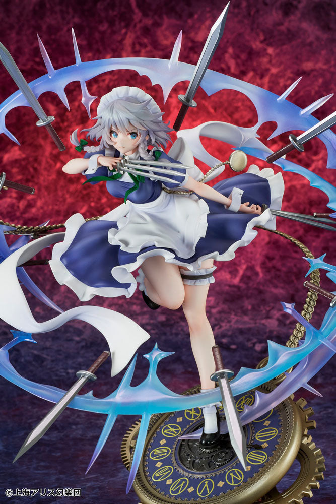 Touhou Project PVC Statue 1/7 Izayoi Sakuya illustration by TEDDY 32 cm - Damaged packaging