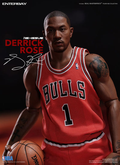 NBA Collection Real Masterpiece Action Figure 1/6 Derrick Rose Limited Retro Edition 30 cm