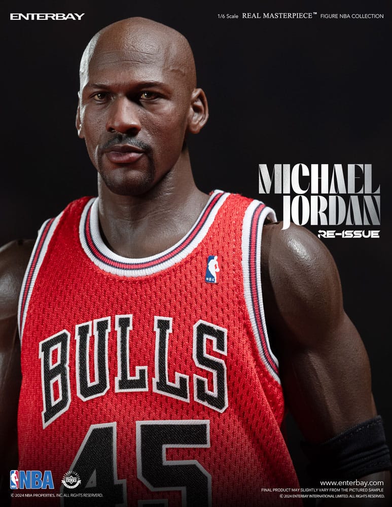 NBA Collection Real Masterpiece Actionfigur 1/6 Michael Jordan I'm Back Edition Limited 30 cm