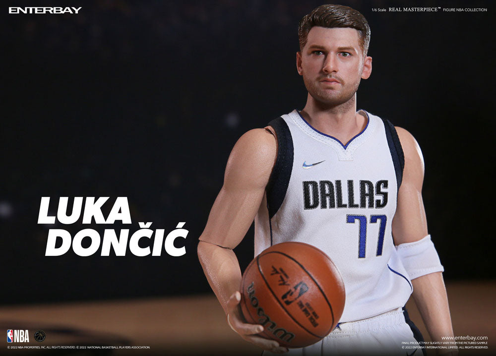 NBA Collection Real Masterpiece Action Figure 1/6 Luka Doncic 30 cm