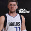 NBA Collection Real Masterpiece Action Figure 1/6 Luka Doncic 30 cm