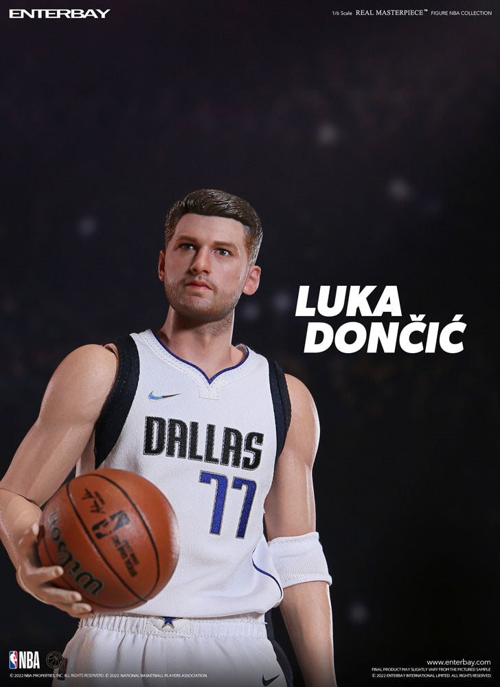 NBA Collection Real Masterpiece Action Figure 1/6 Luka Doncic 30 cm