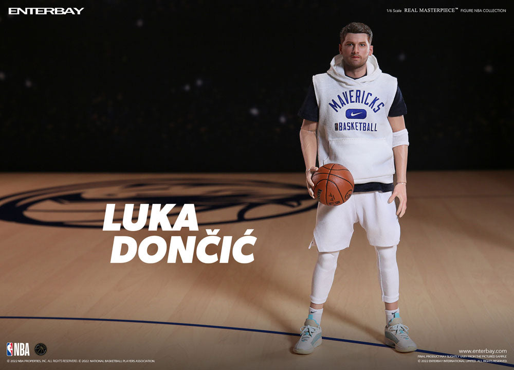 NBA Collection Real Masterpiece Action Figure 1/6 Luka Doncic 30 cm