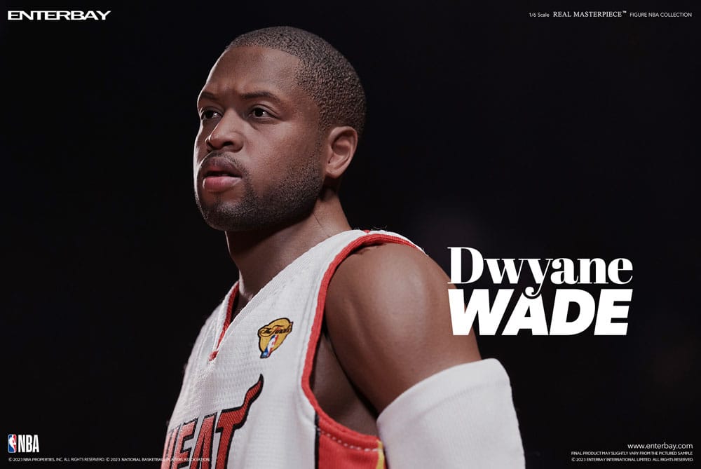 NBA Collection Real Masterpiece Action Figure 1/6 Dwyane Wade 30 cm