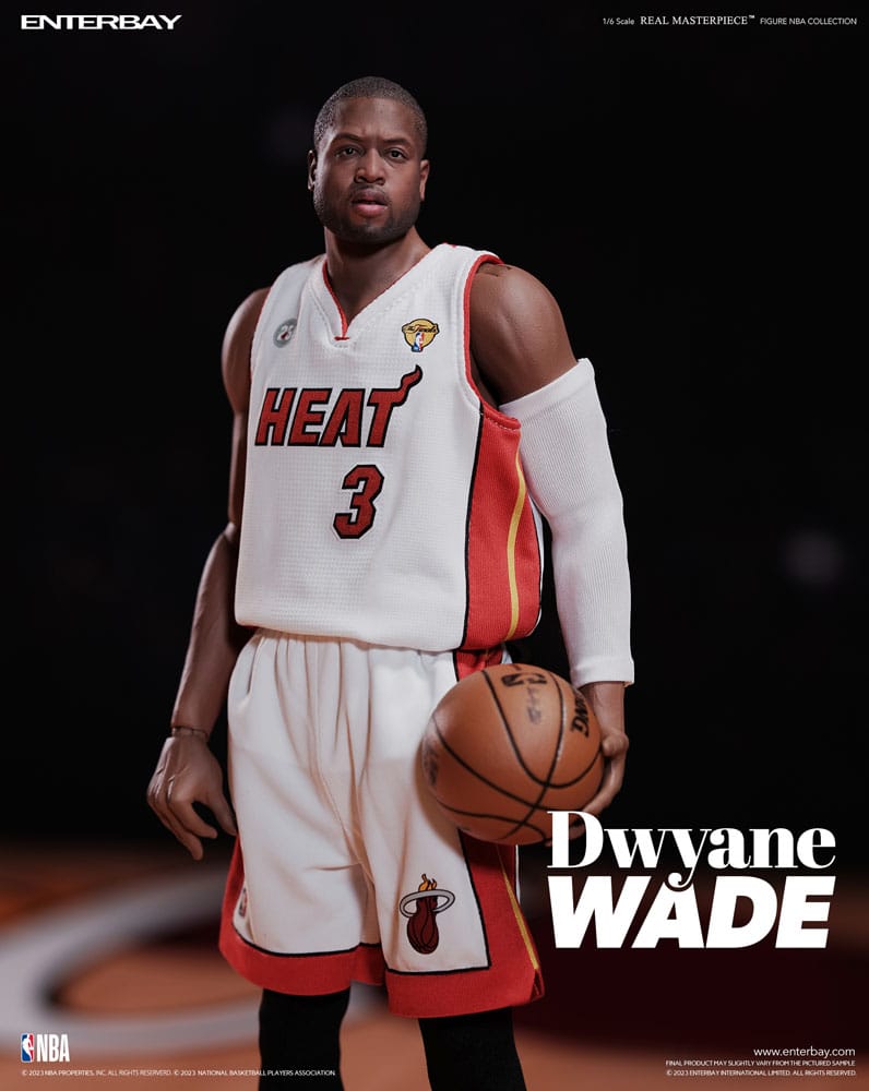 NBA Collection Real Masterpiece Action Figure 1/6 Dwyane Wade 30 cm