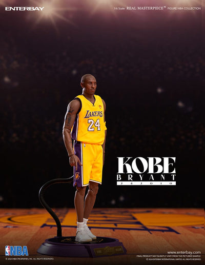 NBA Collection Real Masterpiece Actionfigur 1/6 Kobe Bryant 242010 Limited Edtition 30 cm