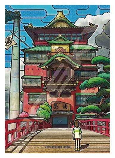 Spirited Away Stained glass Puzzle Aburaya (208 pieces)