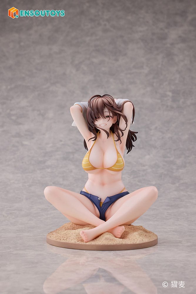 Original Character Statue Danjo no Yujo ga Seiritsu Dekinai Type no Onna Tomodachi 15 cm