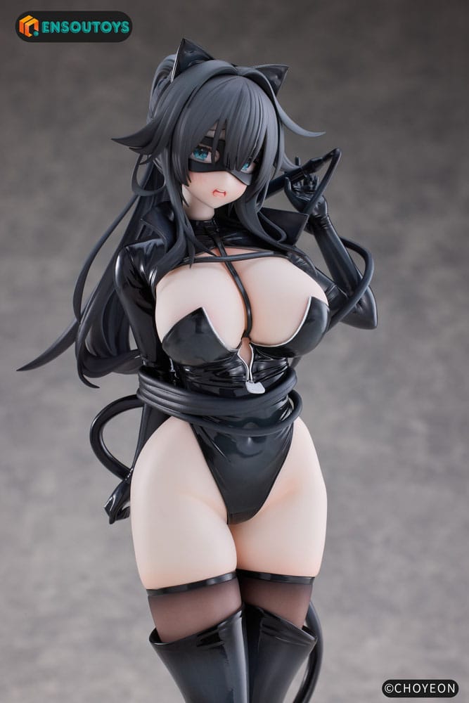 K Pring Original Character Statue 1/6 Cat Woman Happy-chan 27 cm