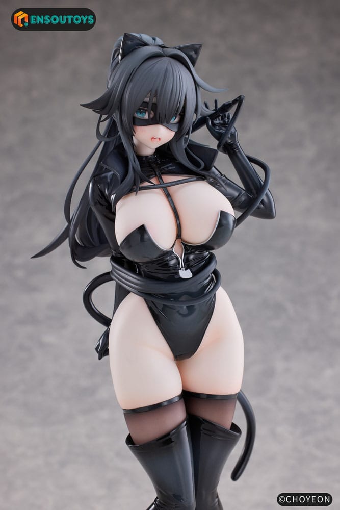 K Pring Original Character Statue 1/6 Cat Woman Happy-chan 27 cm