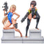 Arms Note Statue 1/7 Swim Team Bucho-chan and Kohai-chan 22 cm