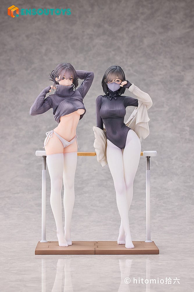 Original Character Statue 1/7 Guitar MeiMei & Shokyu Sensei's Dance Lesson 24 cm