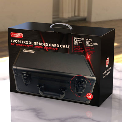Evoretro Trading Card Suitcase Black XL