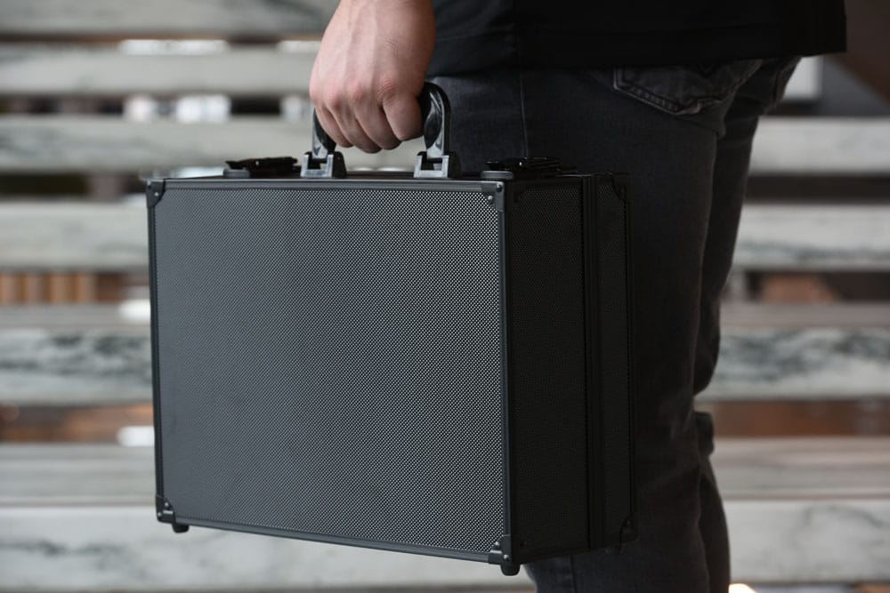 Evoretro Trading Card Suitcase Black