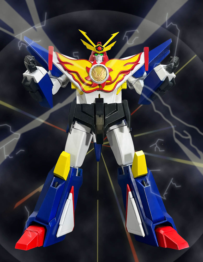 The Brave Fighter of Sun Fighbird Super Metal Action Action Figure Busou Gattai Fighbird 18 cm