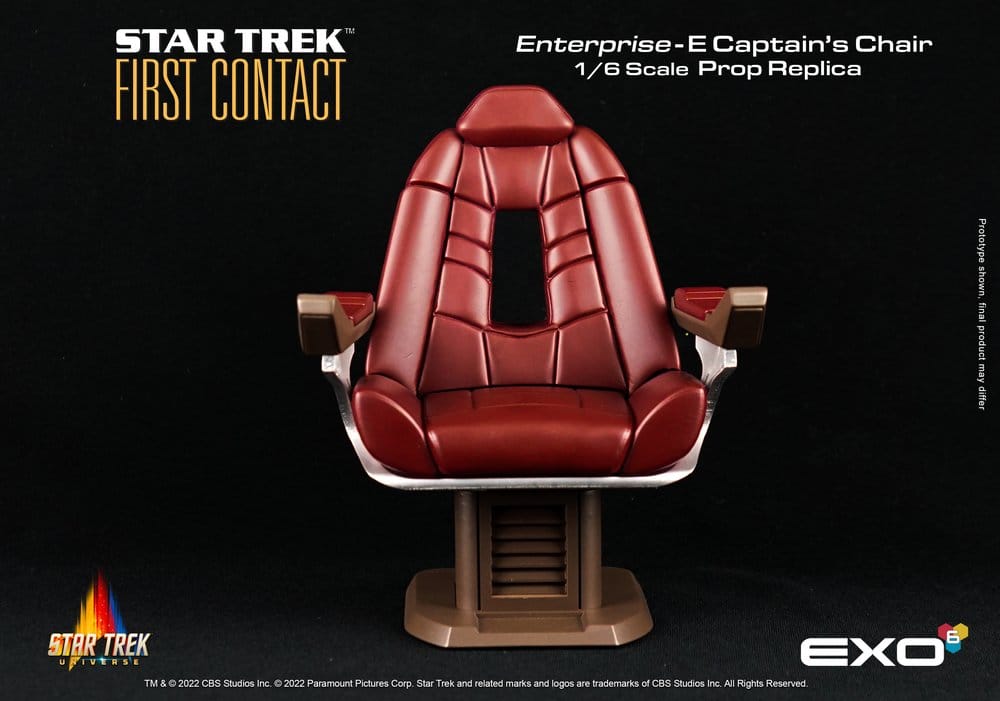 Star Trek: First Contact Replica 1/6 Captain's Chair 15 cm