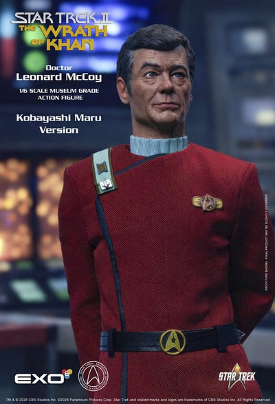 Star Trek II: The Wrath of Khan Action Figure 1/6 Dr. Leonard McCoy Kobayashi Maru Version 30 cm