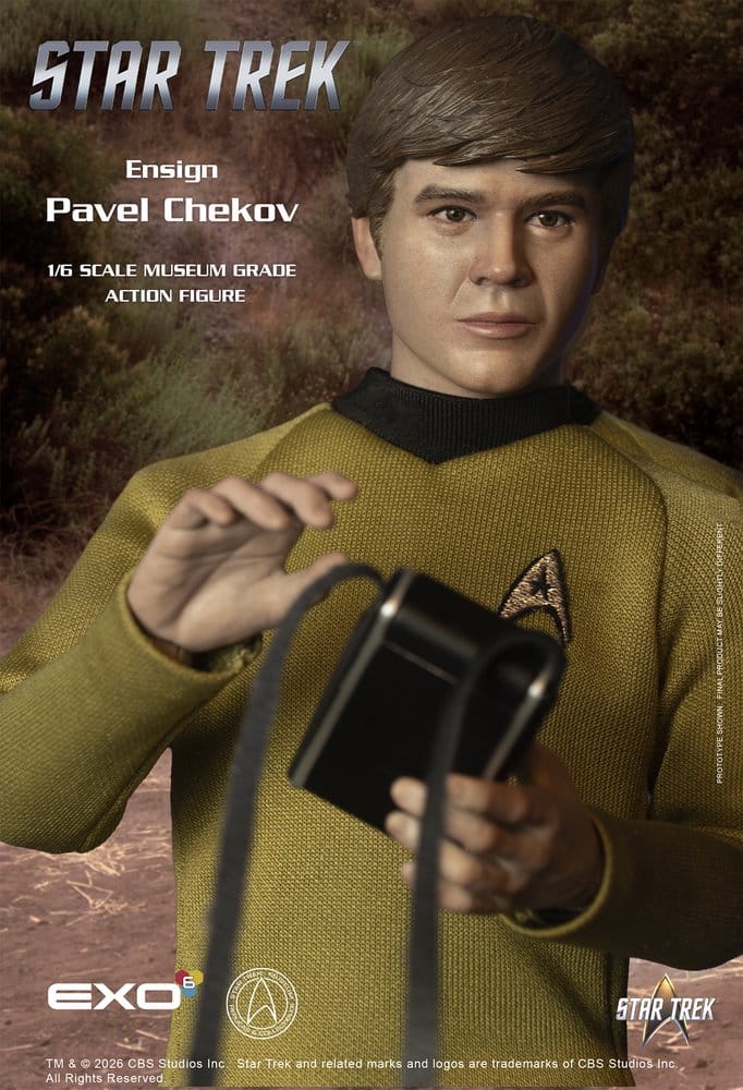 Star Trek: The Original Series Action Figure 1/6 Ensign Pavel Chekov 30 cm