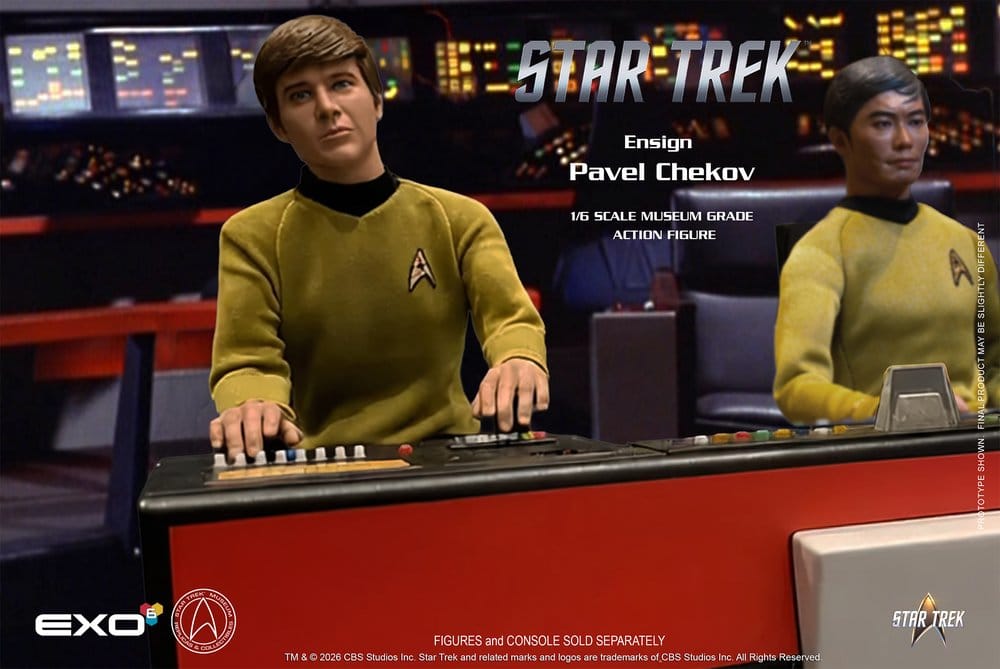 Star Trek: The Original Series Action Figure 1/6 Ensign Pavel Chekov 30 cm