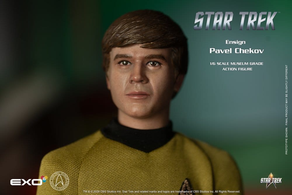 Star Trek: The Original Series Action Figure 1/6 Ensign Pavel Chekov 30 cm