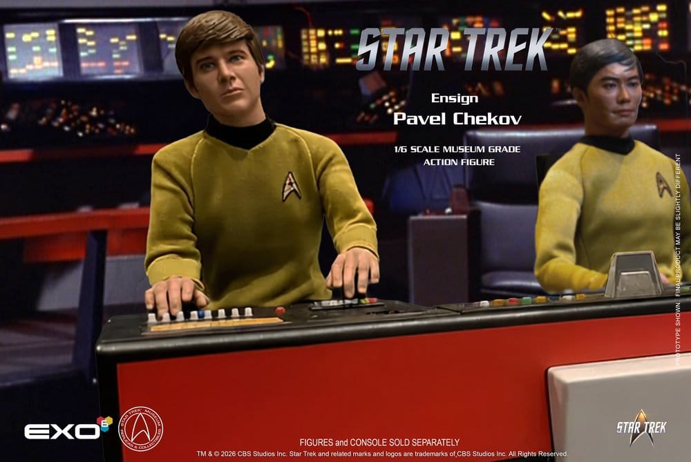 Star Trek: The Original Series Action Figure 1/6 Ensign Pavel Chekov 30 cm