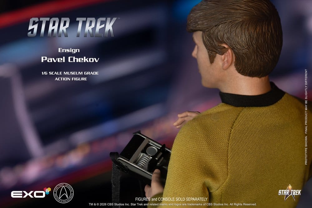 Star Trek: The Original Series Action Figure 1/6 Ensign Pavel Chekov 30 cm