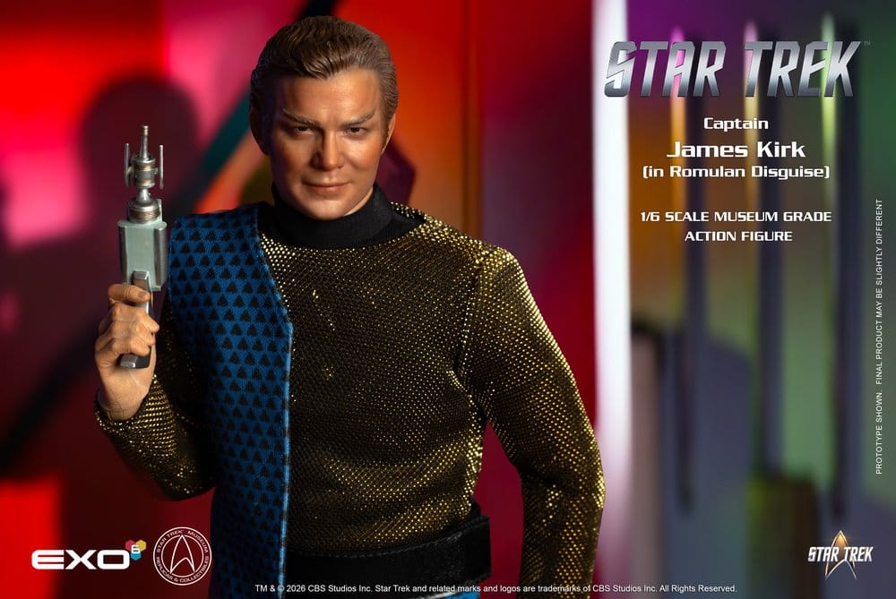 Star Trek: The Original Series Action Figure 1/6 Captain James T. Kirk (Romulan Disguise) 29 cm