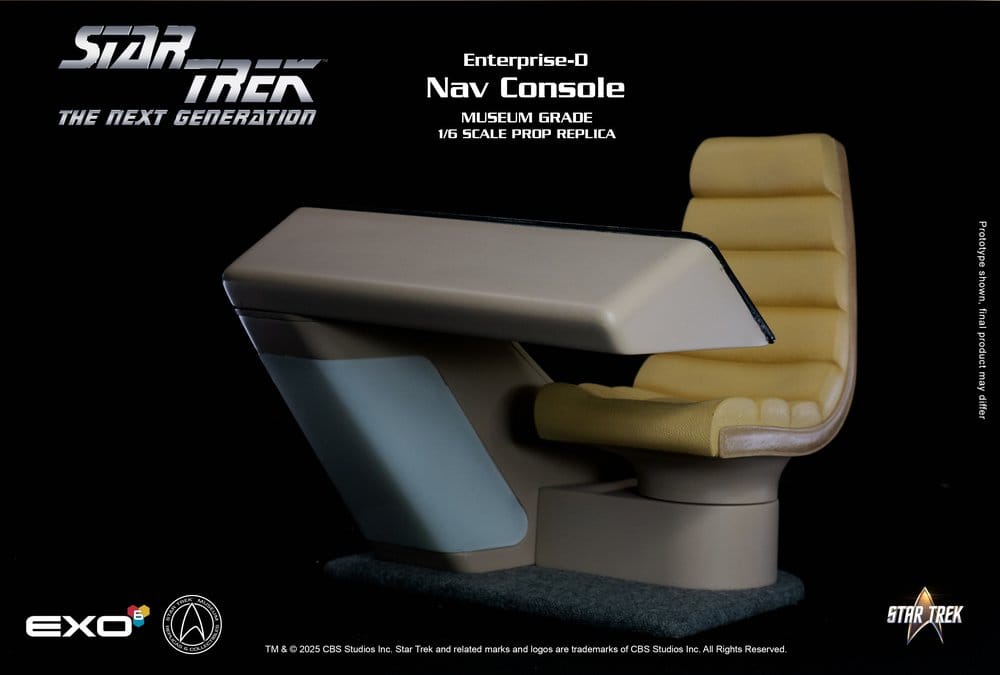 Star Trek: The Next Generation Replica 1/6 Enterprise-D Bridge Consoles Set