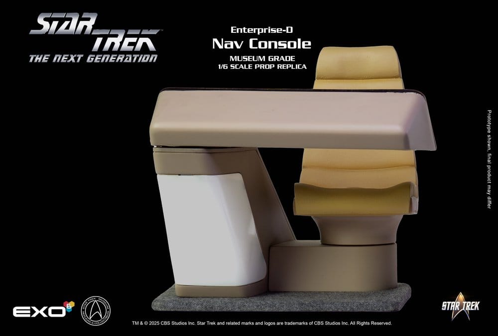 Star Trek: The Next Generation Replica 1/6 Enterprise-D Bridge Consoles Set