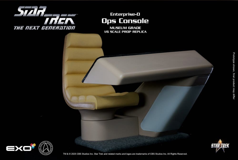 Star Trek: The Next Generation Replica 1/6 Enterprise-D Bridge Consoles Set