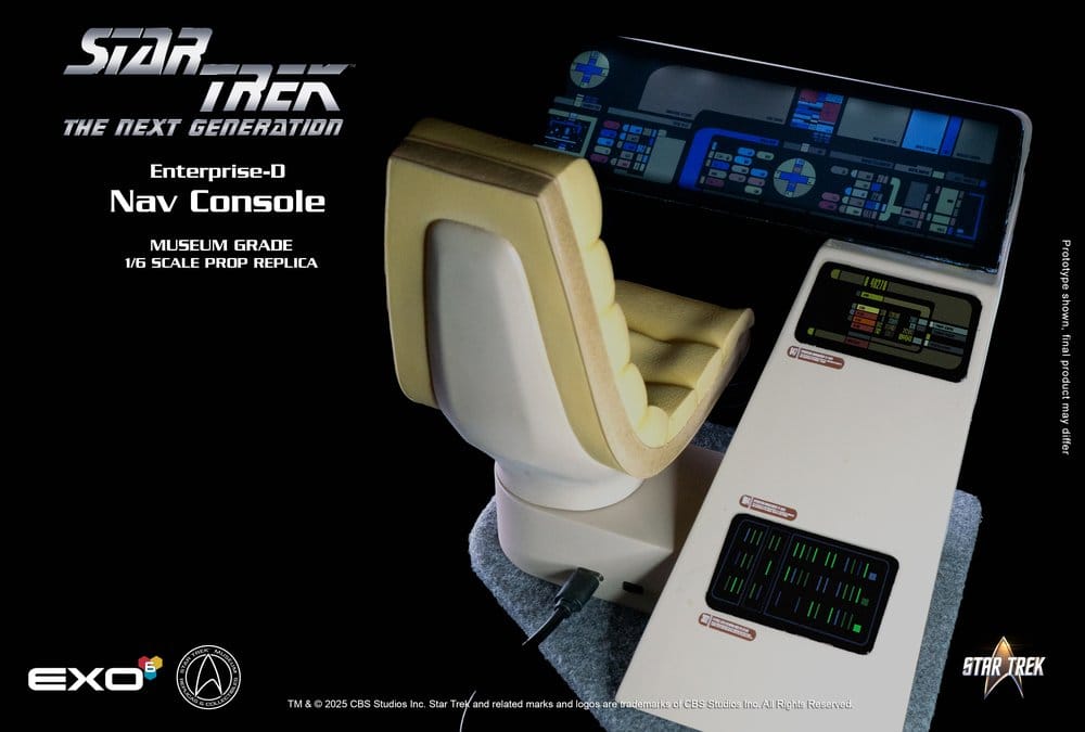 Star Trek: The Next Generation Replica 1/6 Enterprise-D Bridge CONN Console