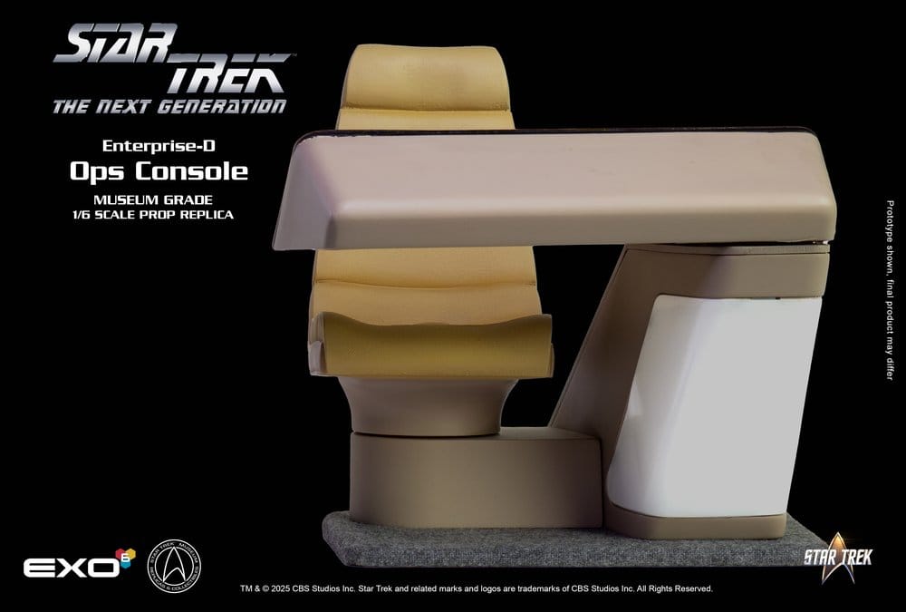 Star Trek: The Next Generation Replica 1/6 Enterprise-D Bridge OPS Console