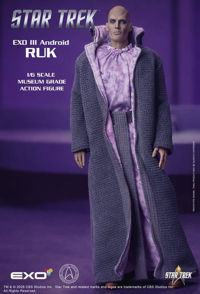 Star Trek: The Original Series Action Figure 1/6 Ruk EXO III Android 33 cm
